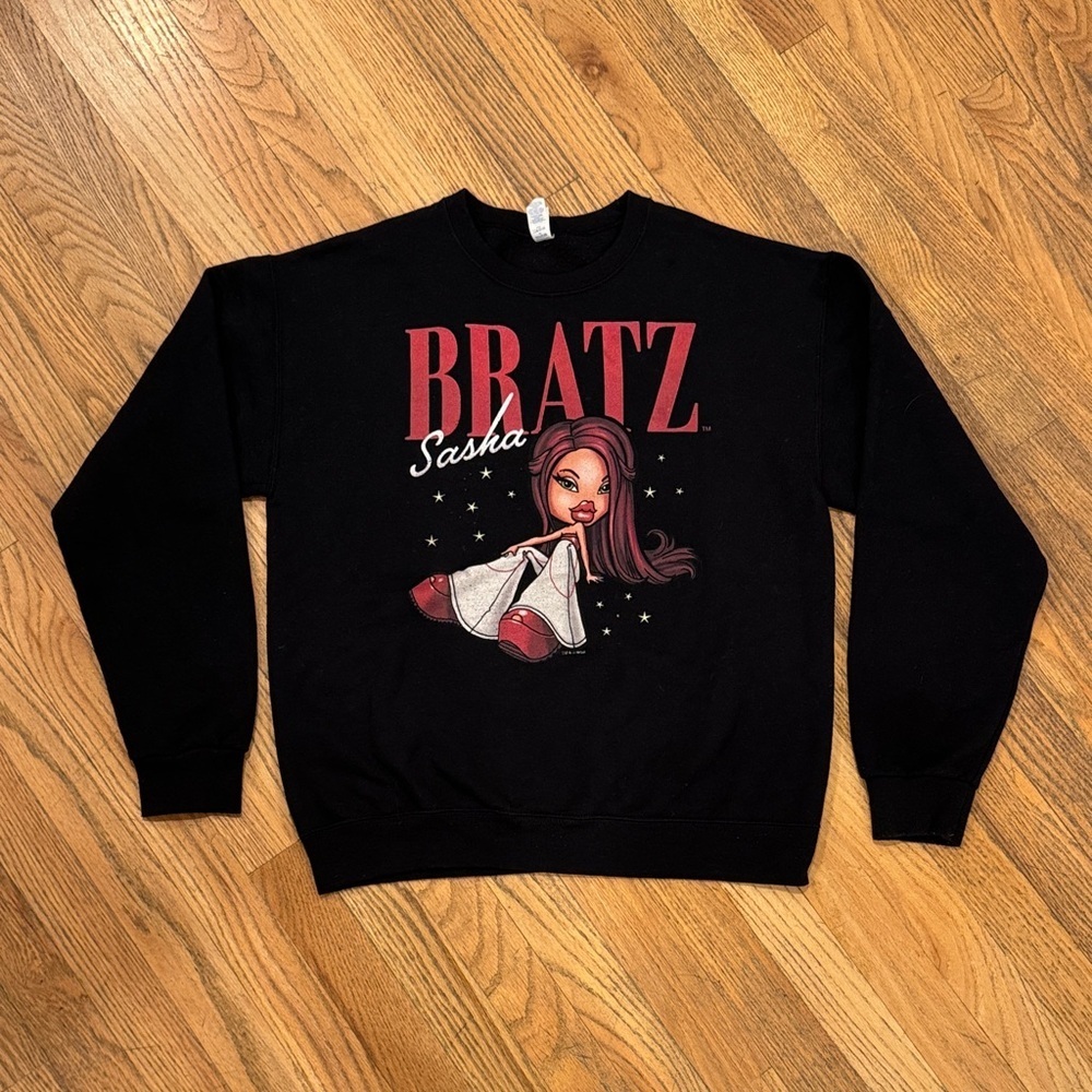 Jerzees Black Bratz Sasha Sweater